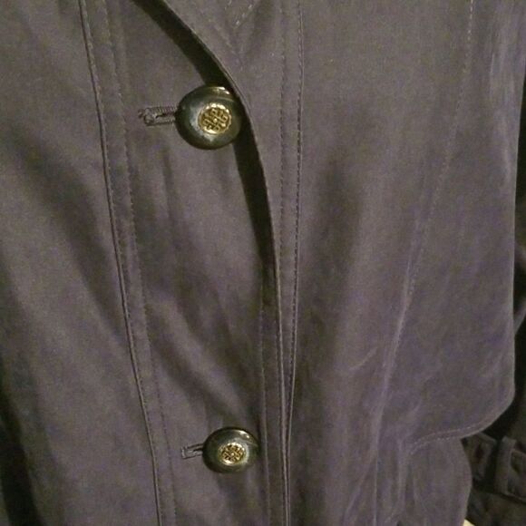 REGENT PARK navy trench coat - Picture 3 of 8